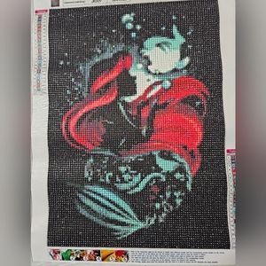 Little Mermaid Silhouette Art